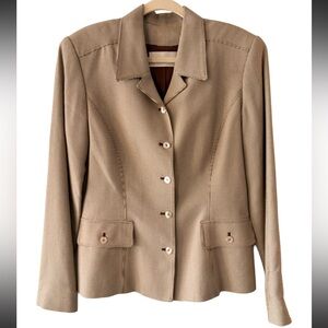 Vintage Dana Buchman blazer size L 12‎ houndstooth